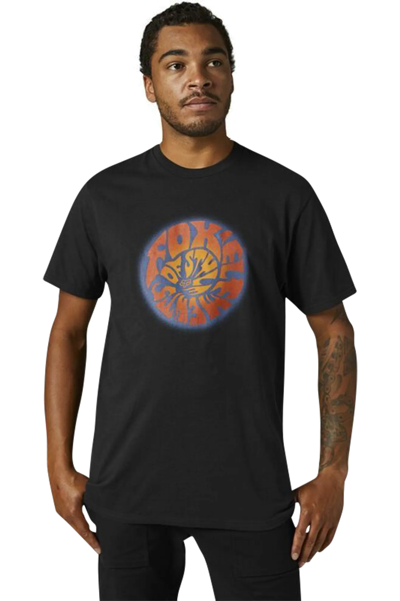 Camiseta FOX THE HEATER SS PREMIUM Negra