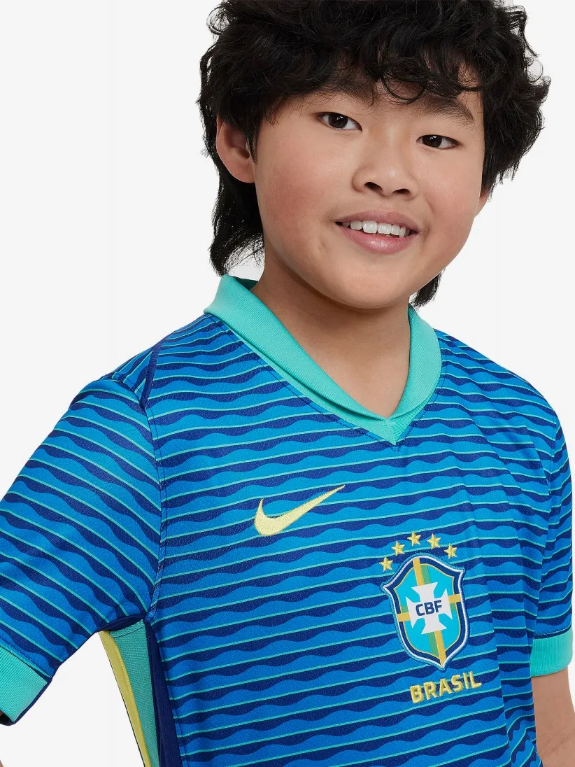 Camiseta Nike Brasil Alternativa 2024 Jr