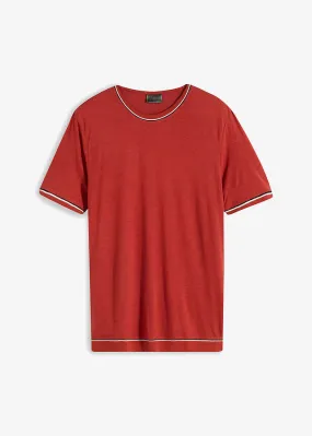 Camiseta rojo carmín