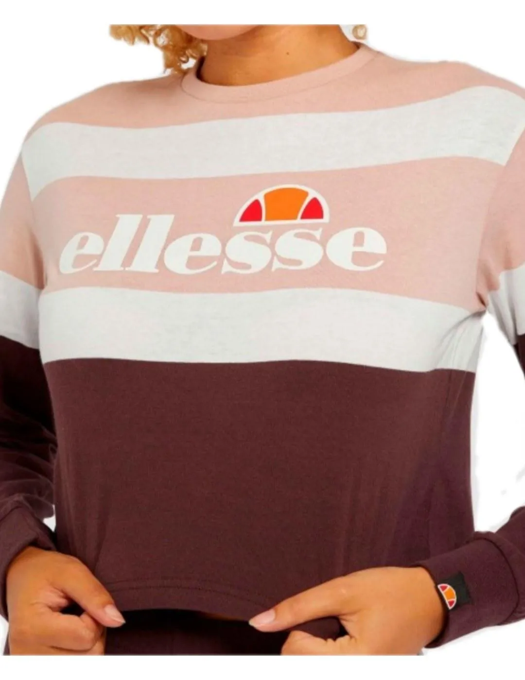 Camiseta vernes l/s crop tee shirt Ellesse