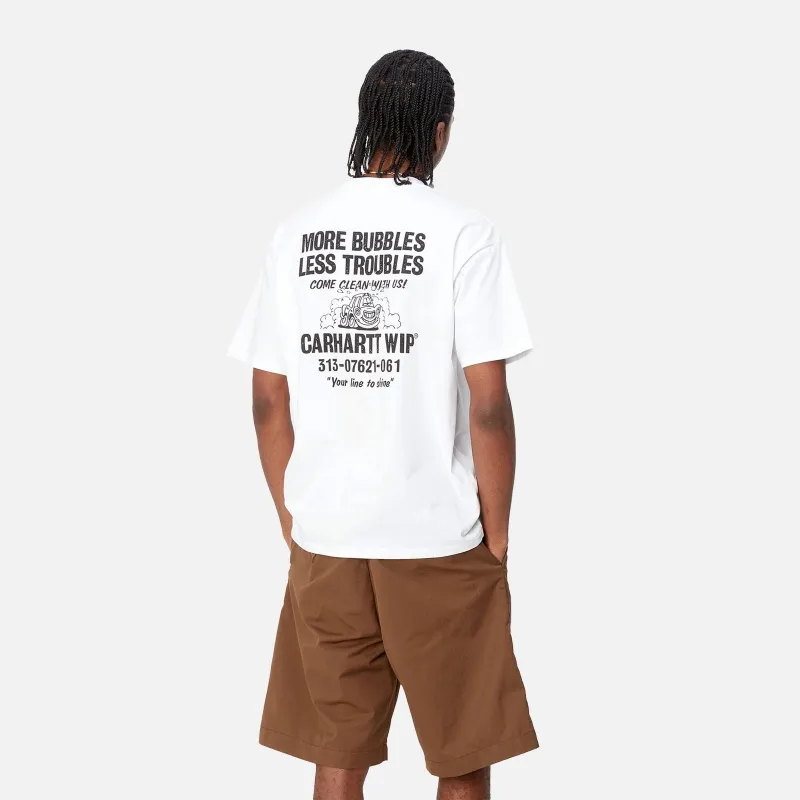 Camisetas Carhartt WIP Less Troubles T-Shirt I033187.00A.XX