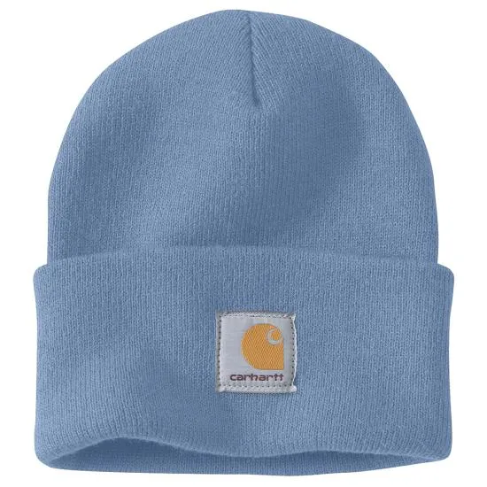 CARHARTT KNIT CUFFED BEANIE IN SKYSTONE-