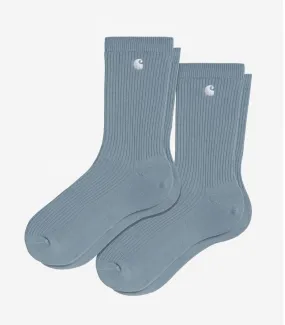 Carhartt Wip - Calcetines Unisex Azules - Madison Pack Socks