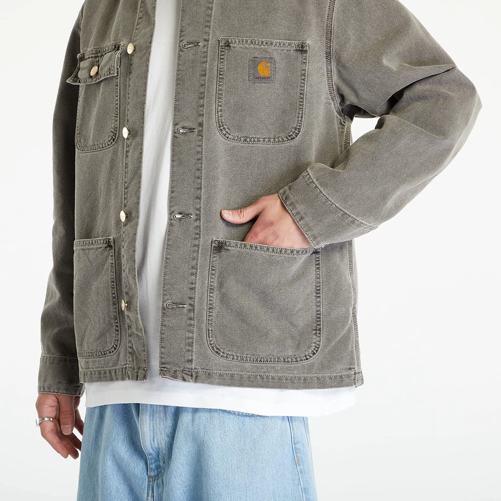 Carhartt WIP Michigan Chore Spring Coat Black