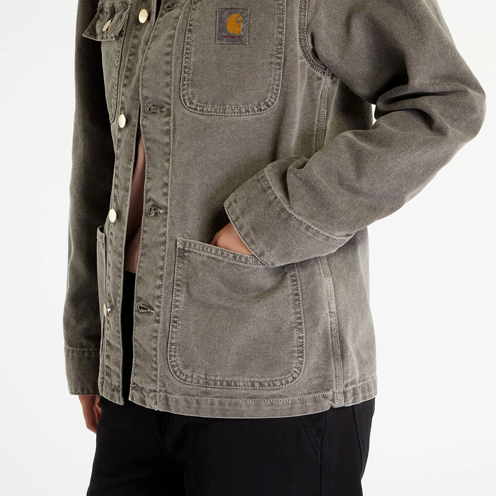 Carhartt WIP Michigan Chore Spring Coat Black