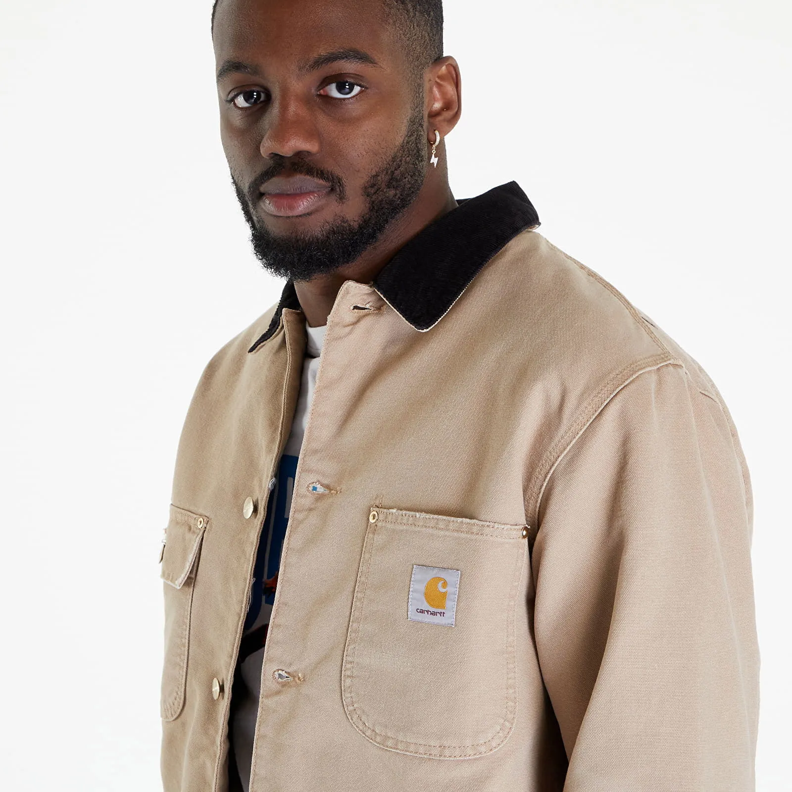 Carhartt WIP OG Chore Coat Beige