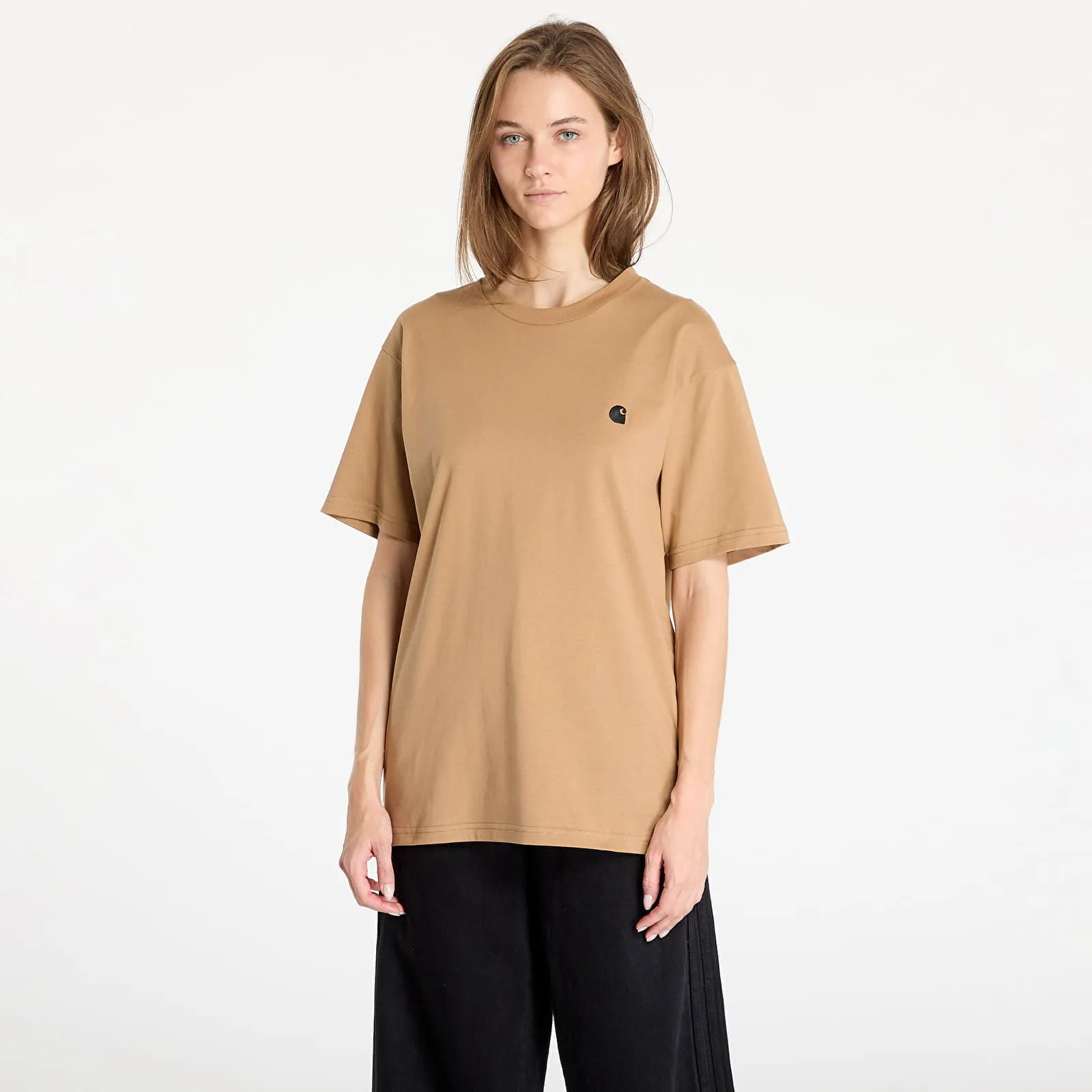 Carhartt WIP T-shirt Carhartt WIP S/S Madison T-Shirt UNISEX Peanut/ Black L