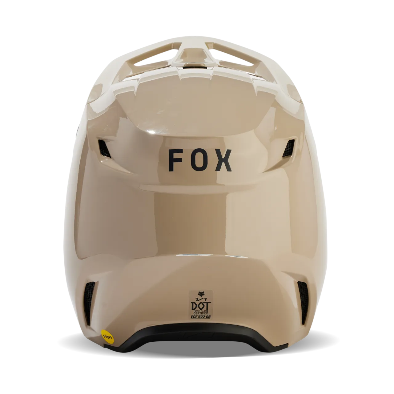 Casco de Cross FOX V1 Taupe