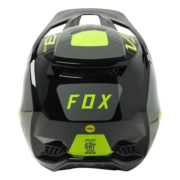 Casco FOX V3 RS Effekt Flo Yellow 