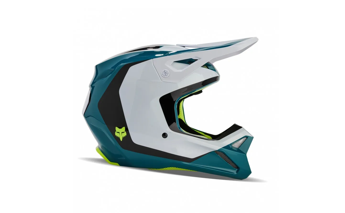 Casco Infantil Fox V1 Nitro Azul Maui |31400-551|