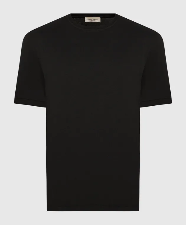 Cashmere&Whiskey Black T-shirt