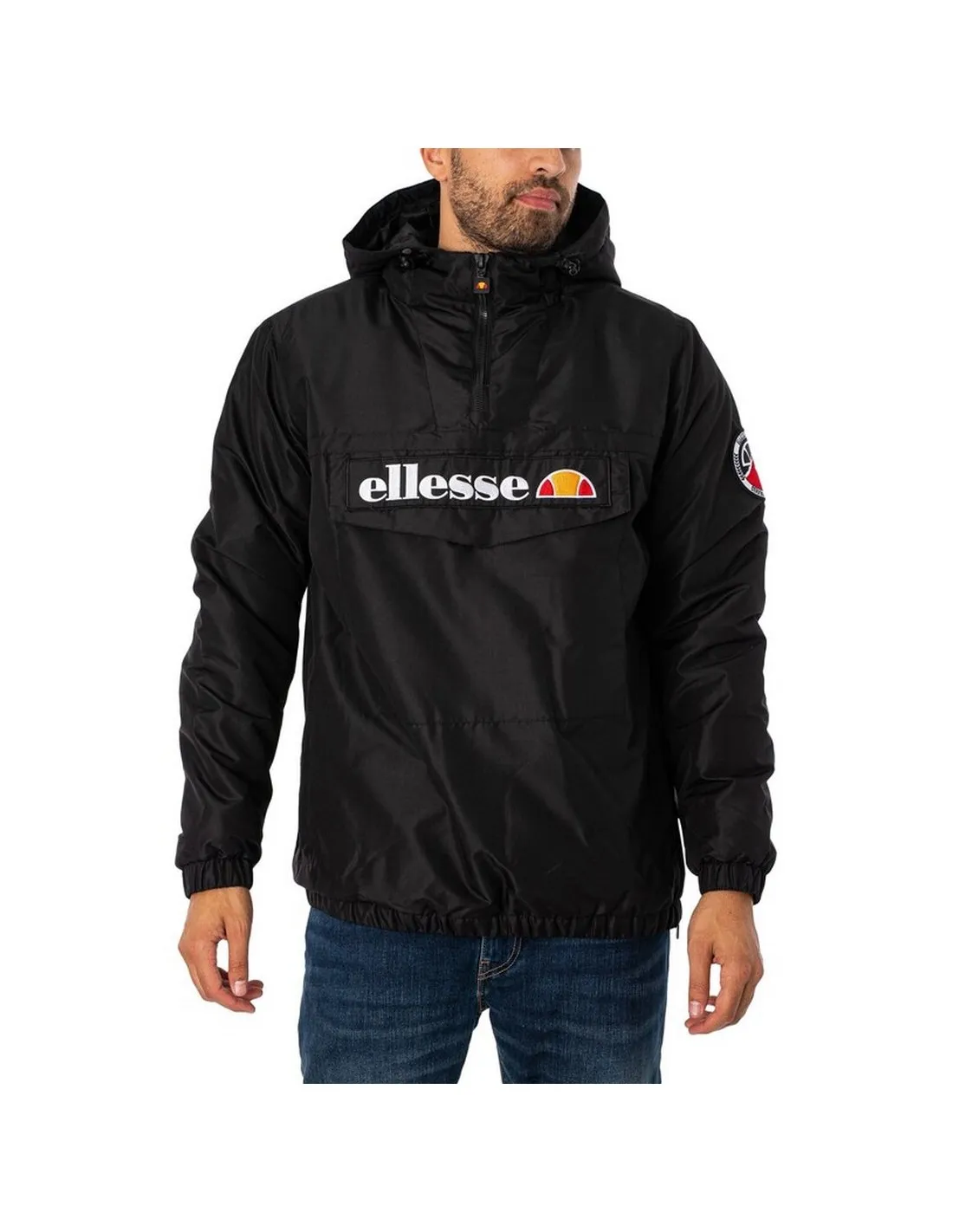 Chaqueta Ellesse Negra Lofo Frontal - Ecool