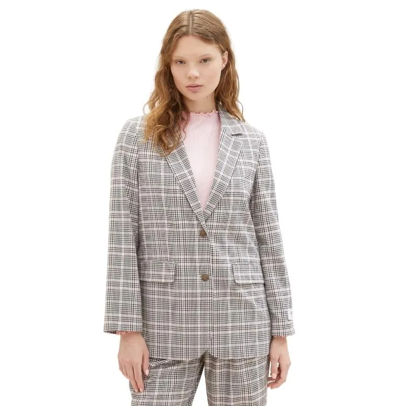  Chaquetas Tom tailor Loose Check Blazer