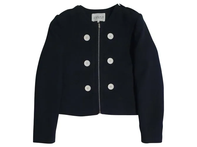 Claudie Pierlot Chaquetas Azul marino 