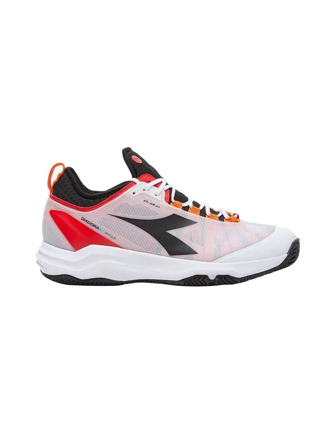 Diadora Speed Blushield Fly 3  Clay Blanco Negro