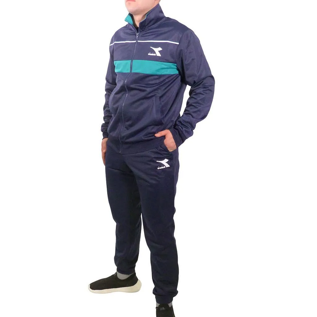 Diadora Tracksuit Masculino Tracksuit_FZ_Core Clasic_Navy/Lapis