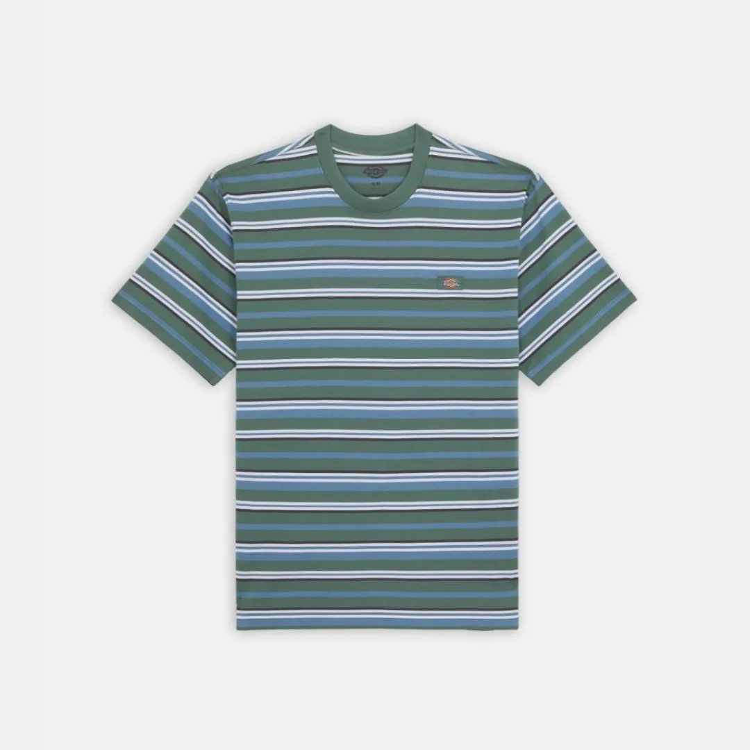 Dickies Glade Spring T-Shirt Stripe Blue