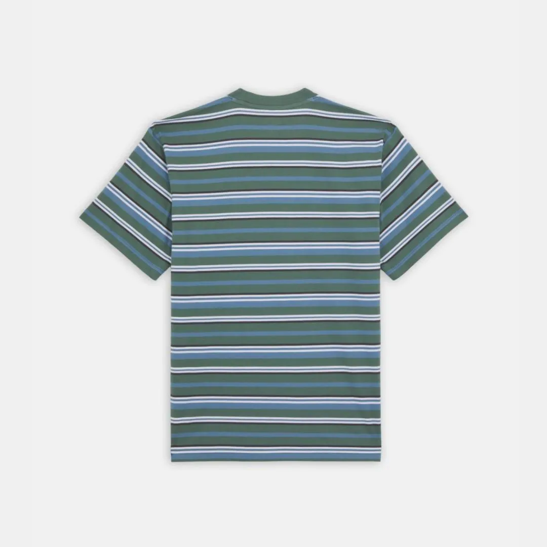 Dickies Glade Spring T-Shirt Stripe Blue