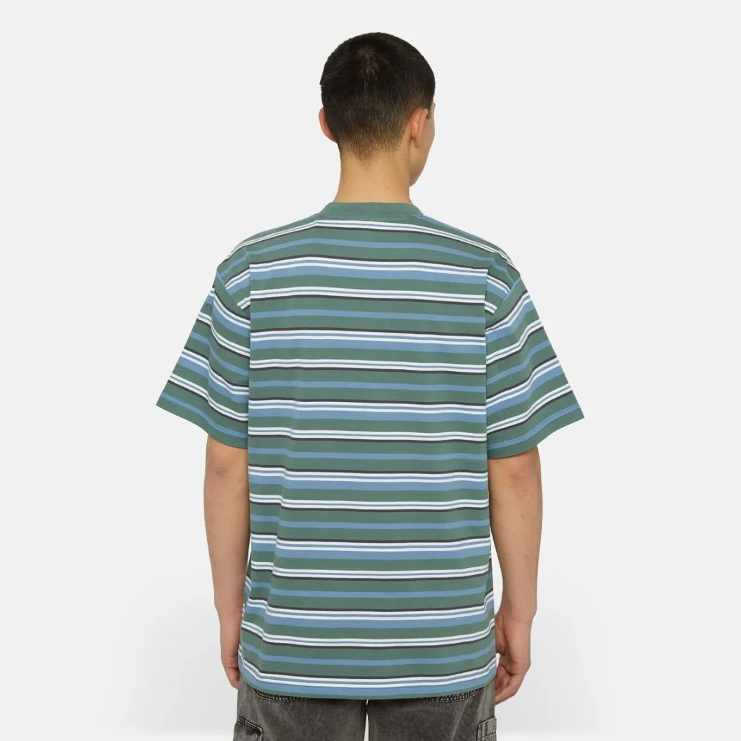 Dickies Glade Spring T-Shirt Stripe Blue