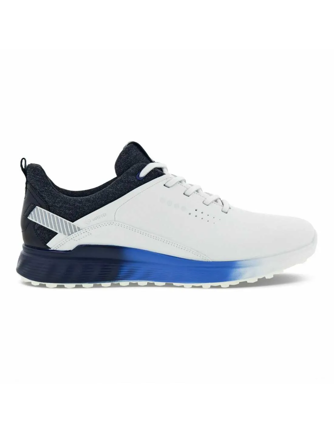 ECCO GOLF S-THREE WHITE/BLACK/NAVY - ZAPATO HOMBRE