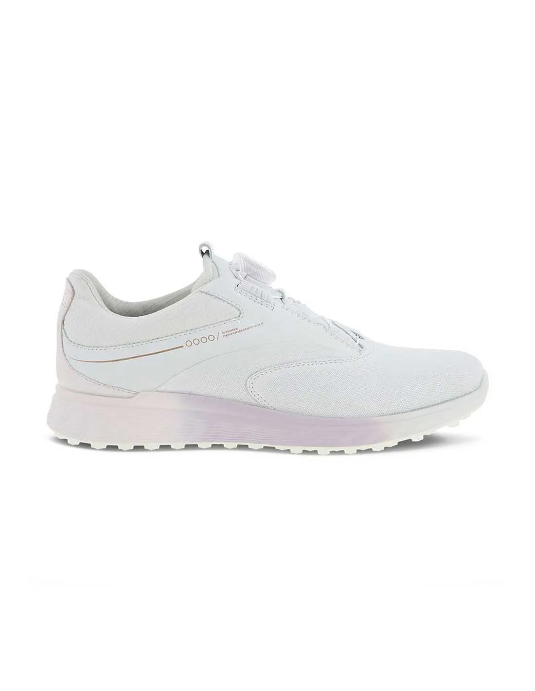 ECCO S-THREE BOA WHITE/DELICACY - ZAPAO MUJER