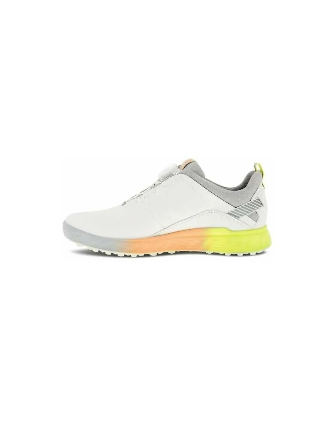 ECCO W GOLF S-THREE BOA WHITE/LIME - ZAPATO MUJER