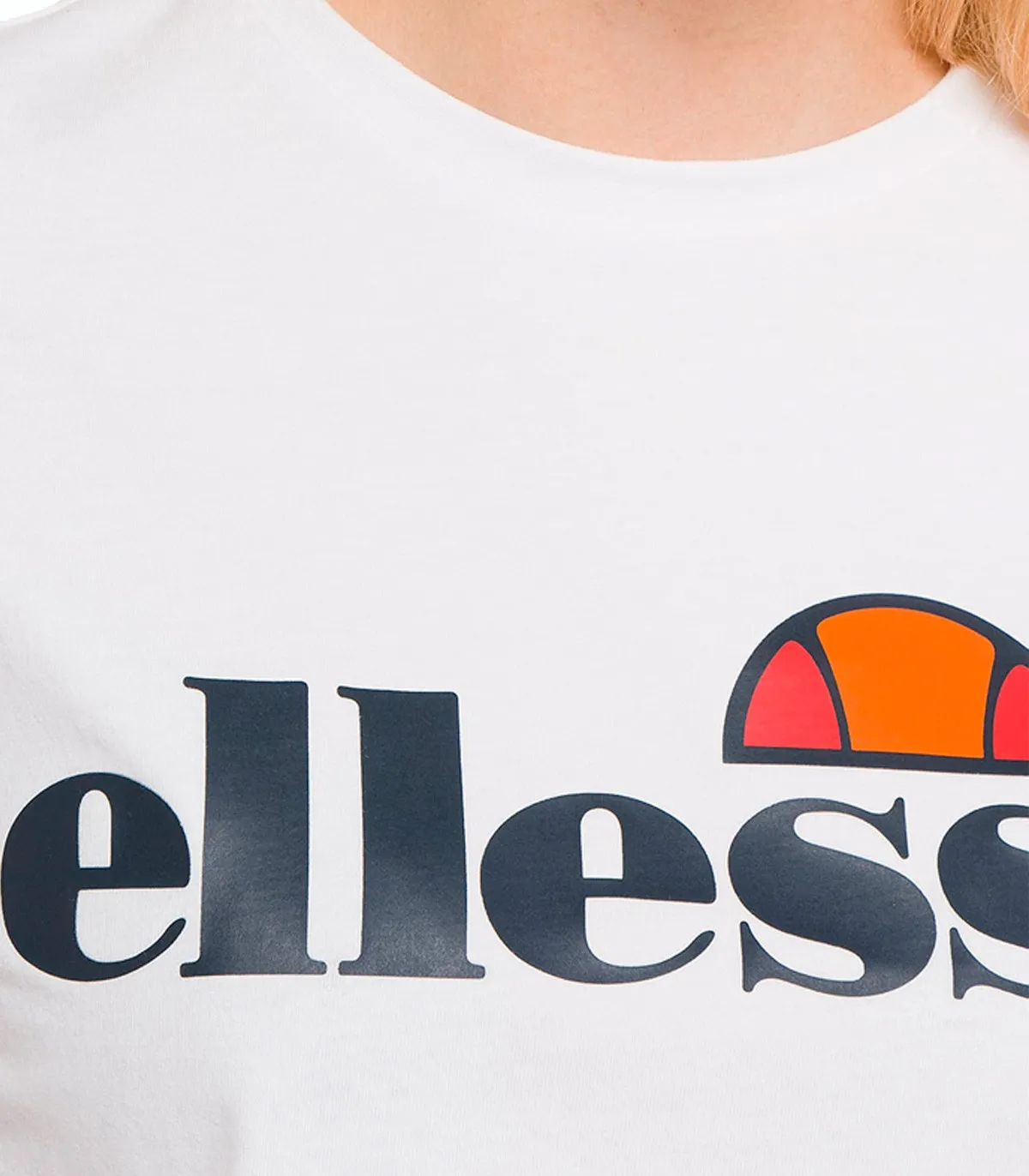 Ellesse - Camiseta Para Mujer Blanca - Alberta Cropped Tee