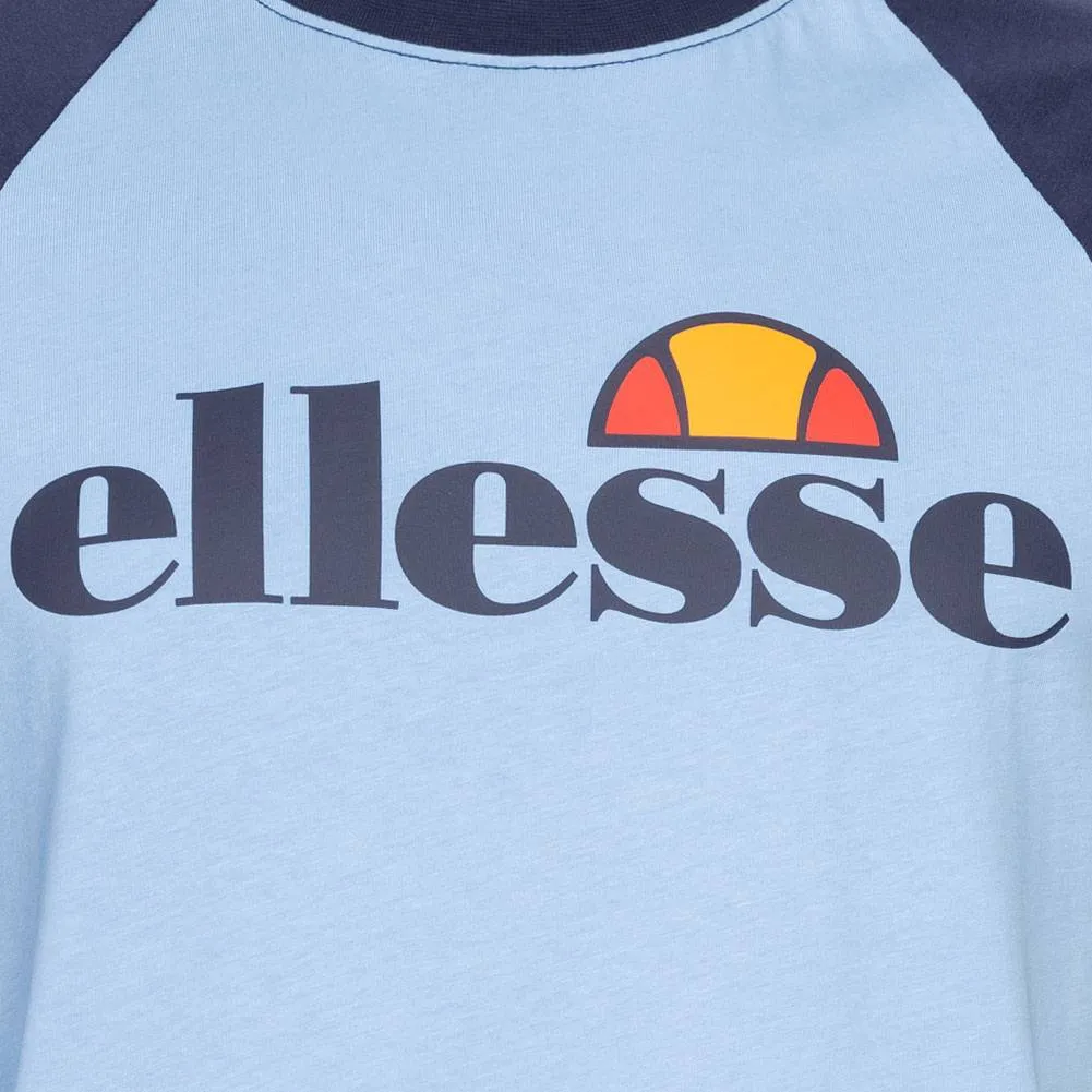 ellesse Piave Raglan Hombre Camiseta SBS07393-Marino Azul claro