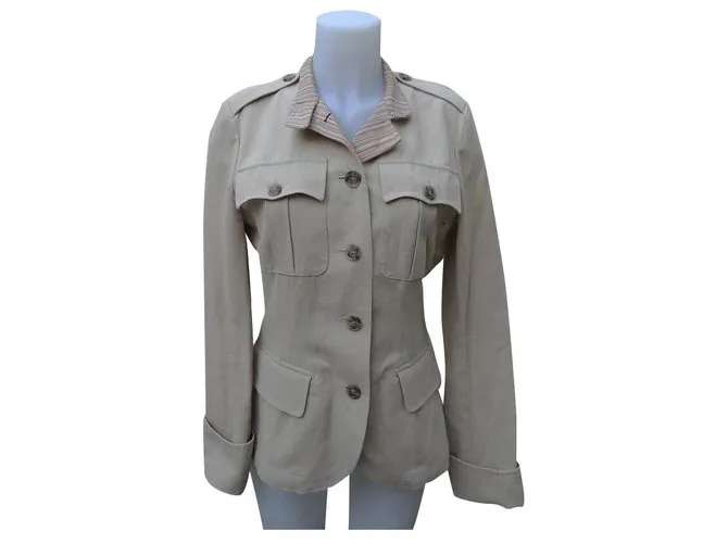 Etro Chaquetas Beige 