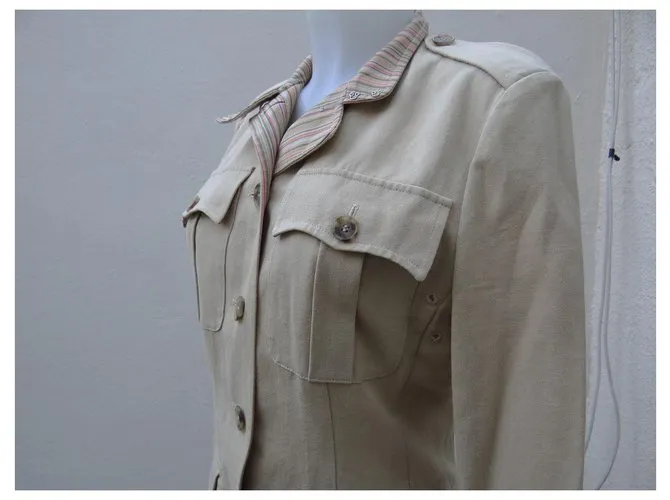 Etro Chaquetas Beige 