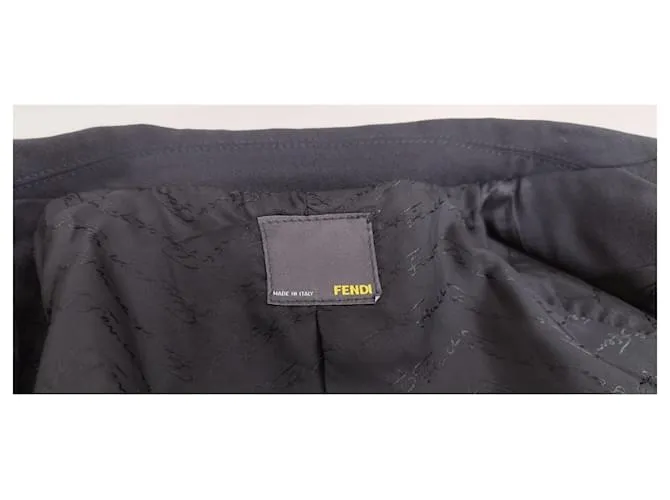 Fendi Chaquetas Negro 