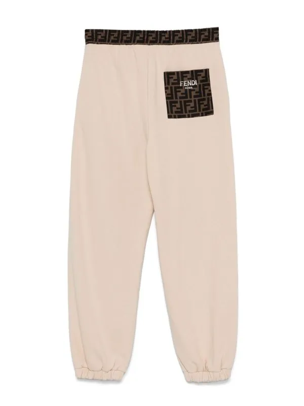 Fendi Jr Pantalón Casual - Beis