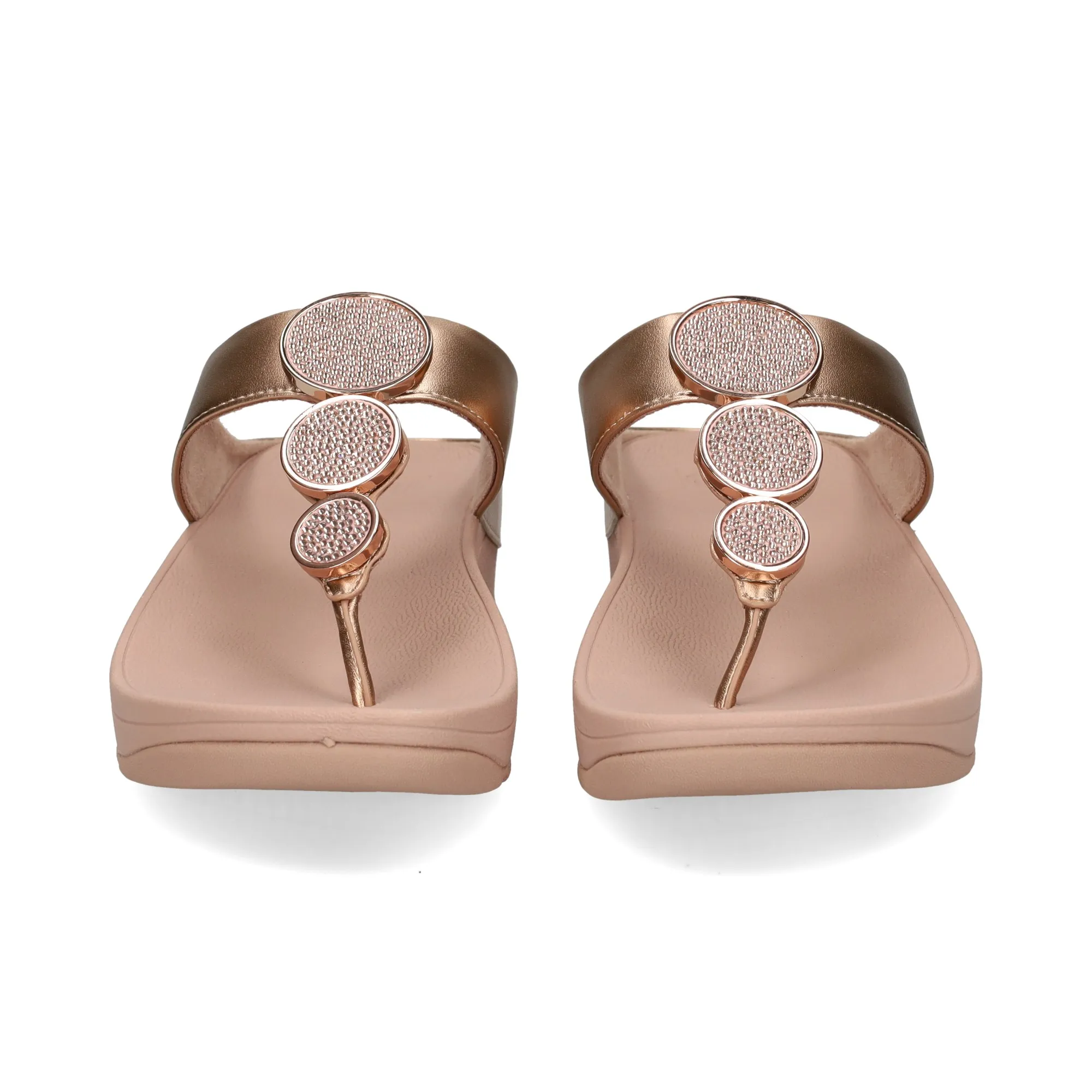 FITFLOP Sandalias cuña de Mujer 323 ROSE GOLD