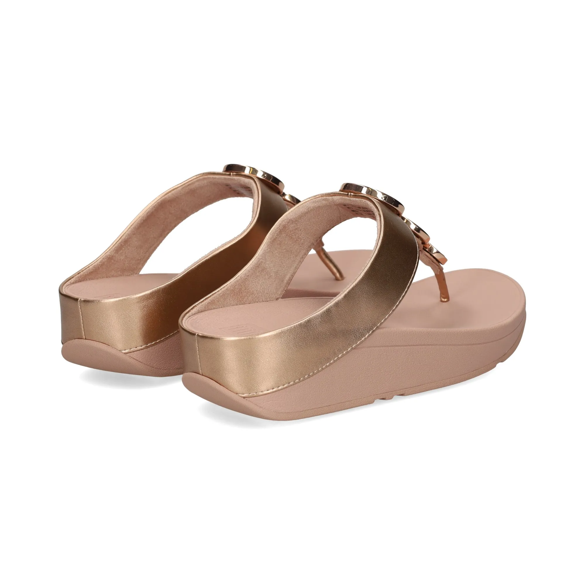 FITFLOP Sandalias cuña de Mujer 323 ROSE GOLD