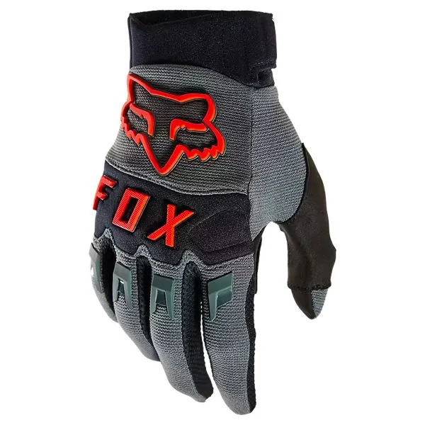 FOX Dirtpaw Glove Grey Red 037 