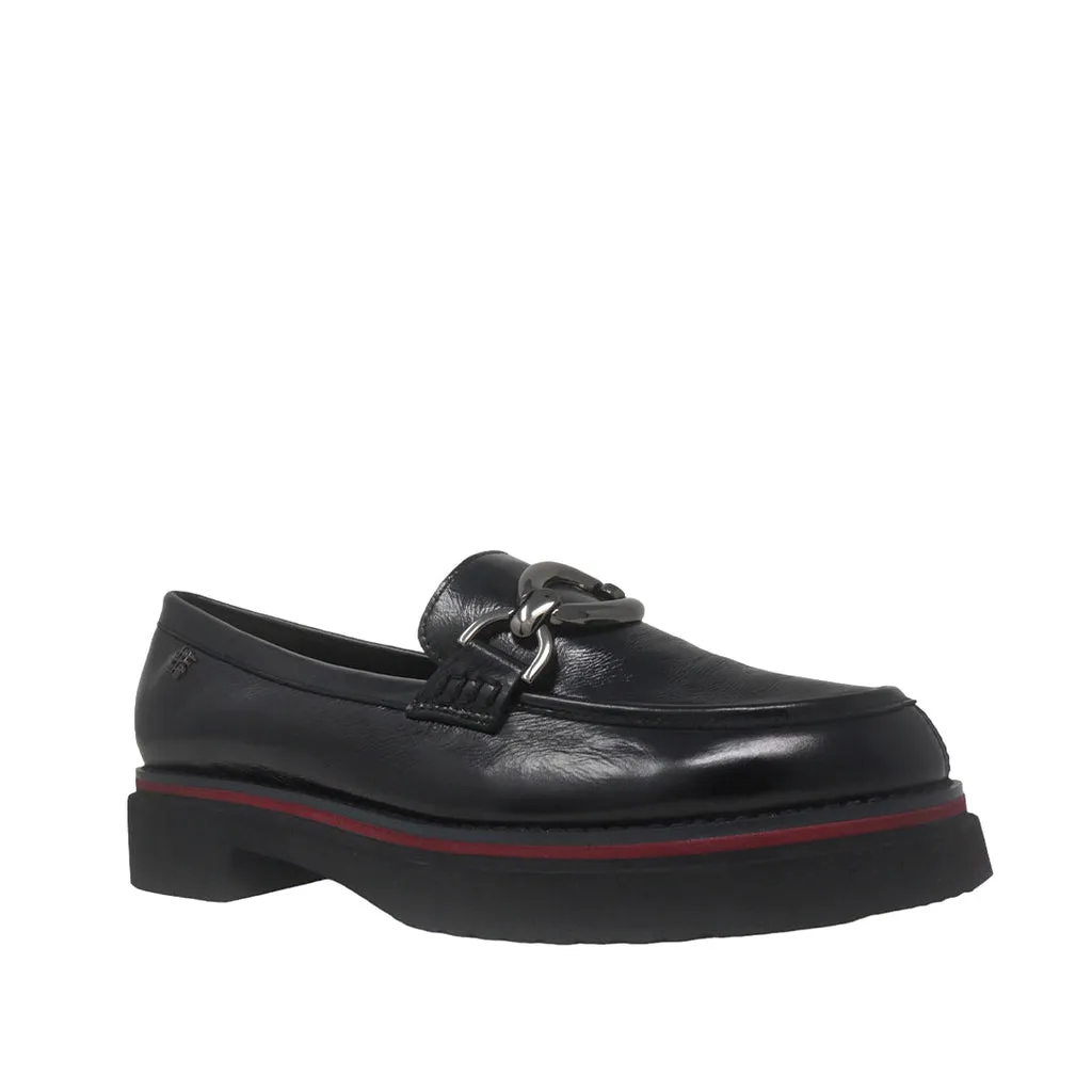 HUSH PUPPIES Mocasines Mikkaela negro para mujer