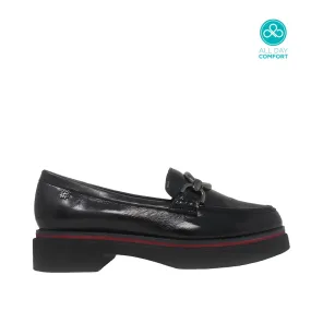 HUSH PUPPIES Mocasines Mikkaela negro para mujer