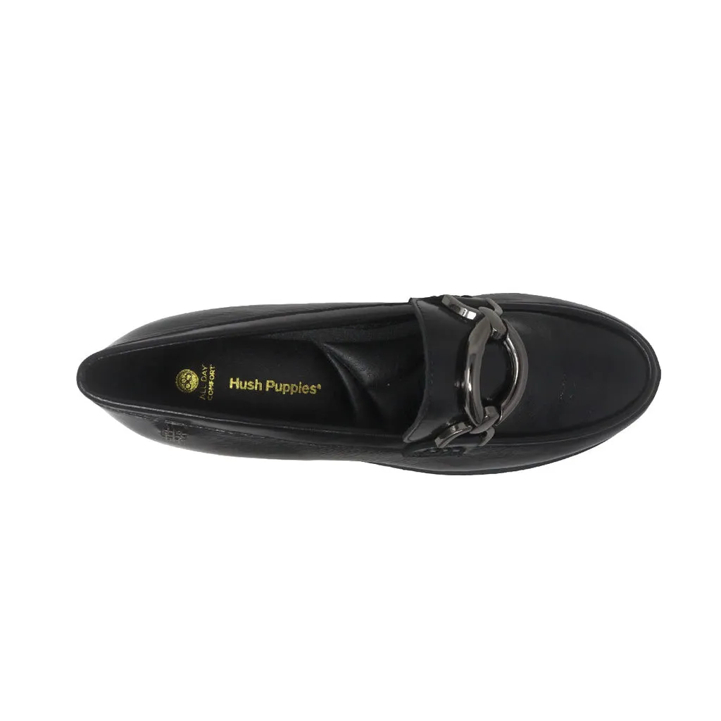 HUSH PUPPIES Mocasines Mikkaela negro para mujer