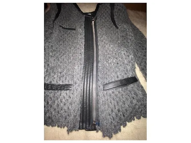 Iro Chaquetas Gris antracita 