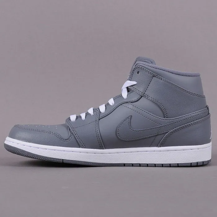 Jordan Air Jordan 1 Mid ''Grey White''