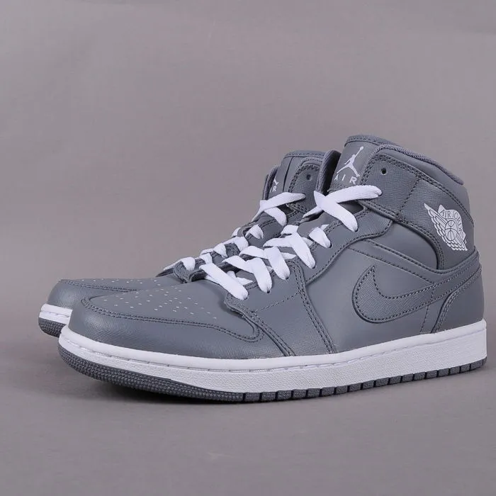 Jordan Air Jordan 1 Mid ''Grey White''