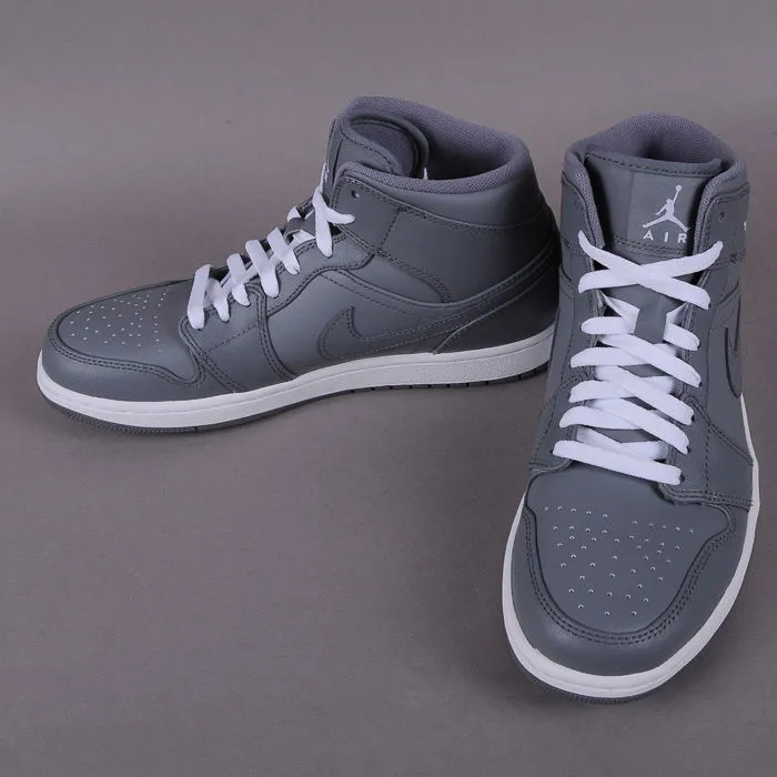 Jordan Air Jordan 1 Mid ''Grey White''