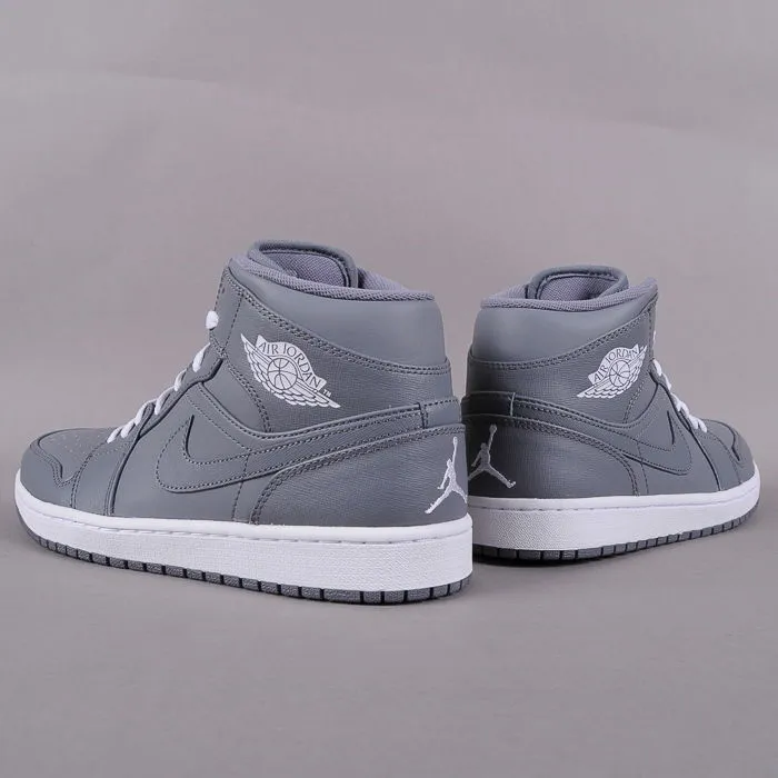 Jordan Air Jordan 1 Mid ''Grey White''