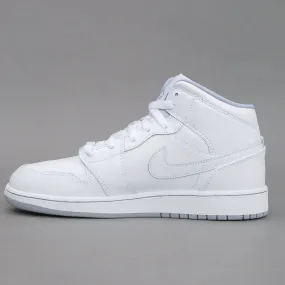 Jordan Air Jordan 1 Retro Mid ''White Wolf Grey'' GS