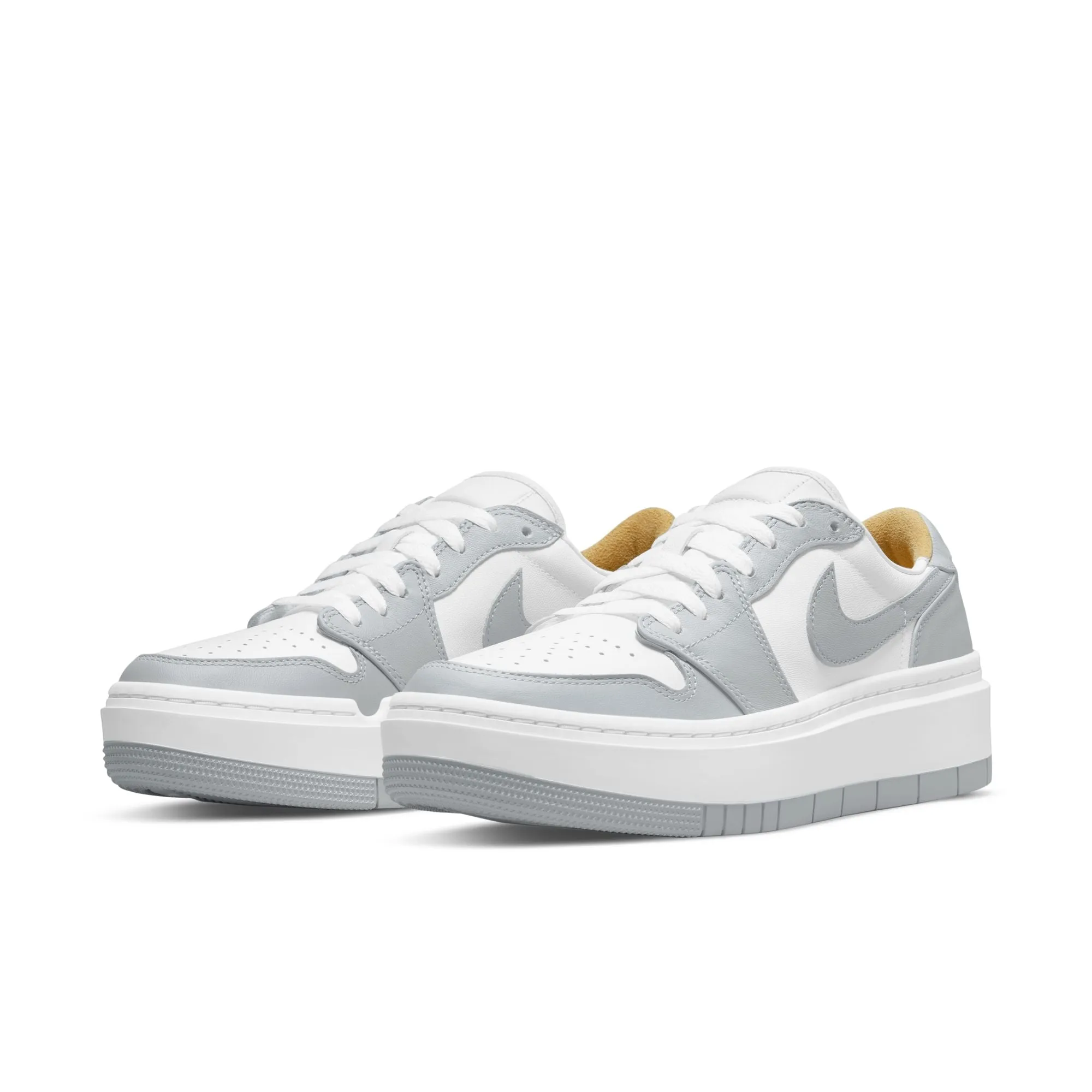 Jordan Women Air Jordan 1 Elevate Low White/Wolf Grey-White