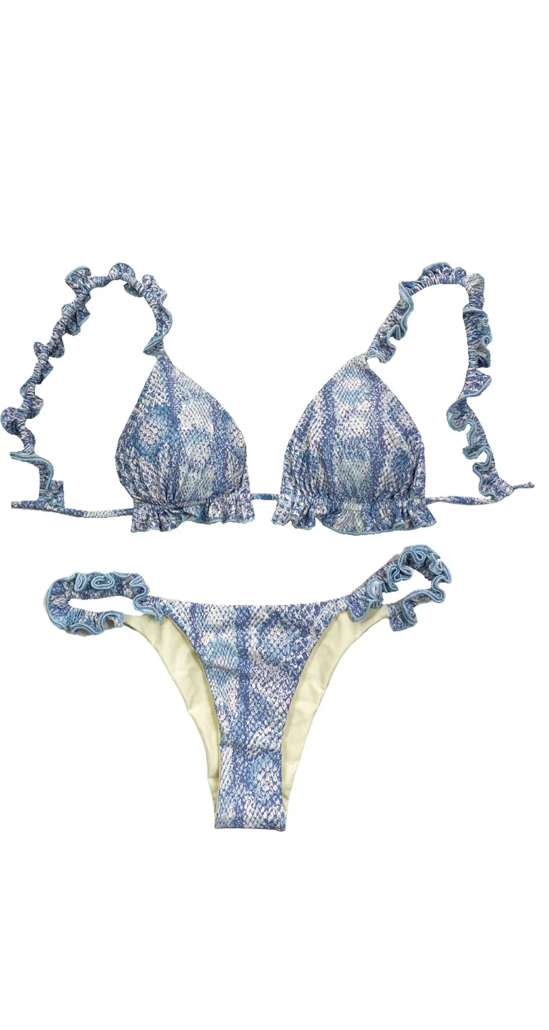 KAI LANI Bikini Azul Reptil