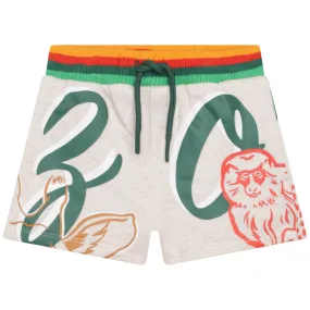 KENZO KIDS Bermudas de algodón estampado