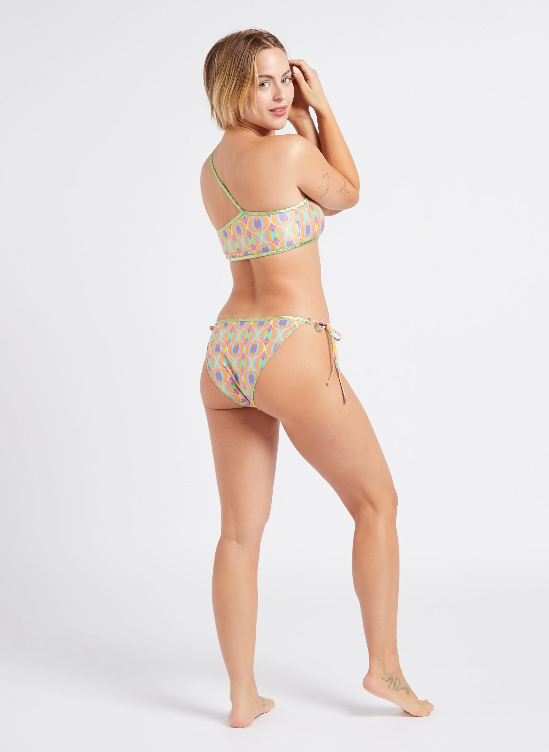 LA NOUVELLE LAURA - Braguita de bikini estampada en multicolor