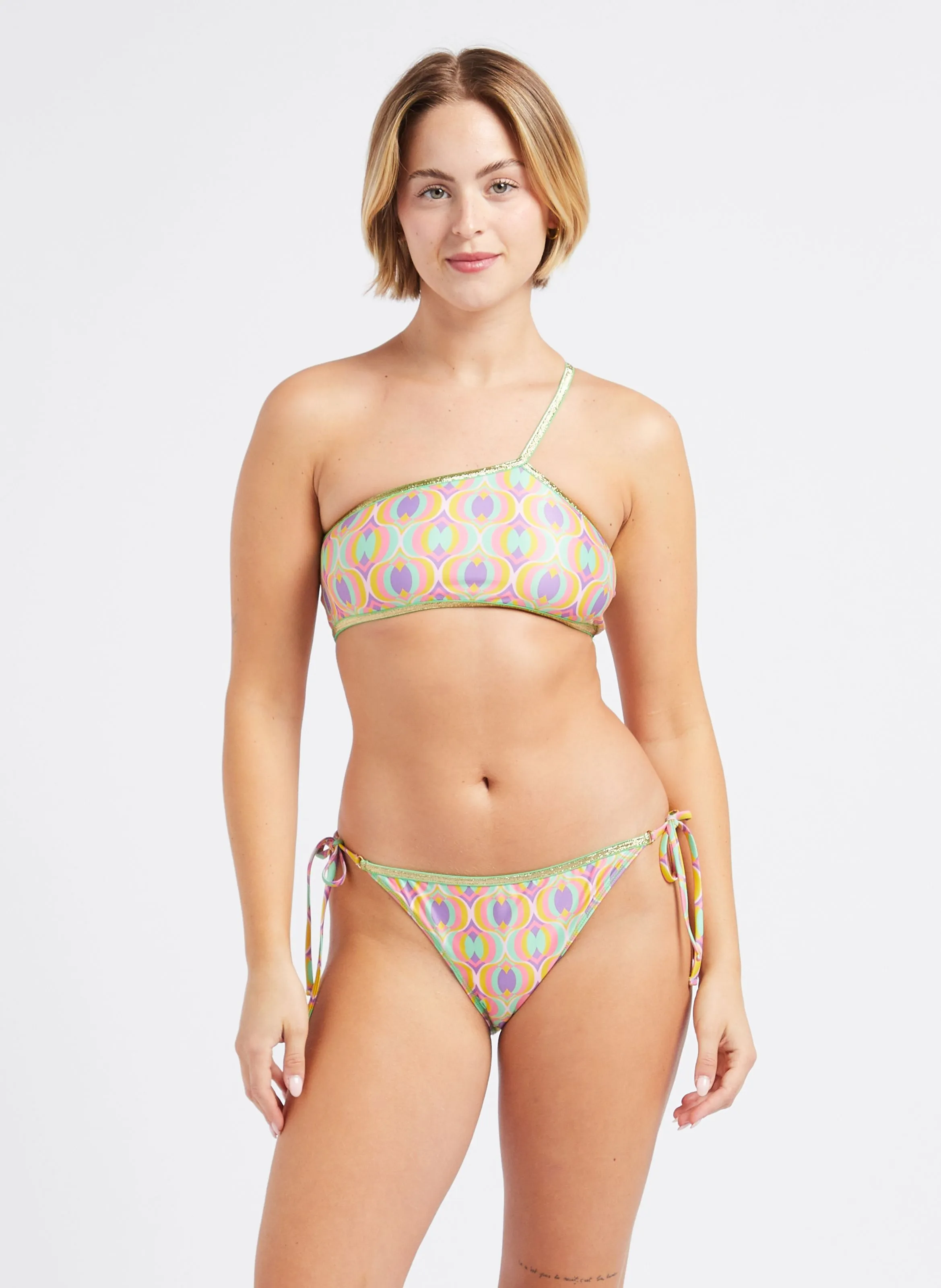 LA NOUVELLE LAURA - Braguita de bikini estampada en multicolor