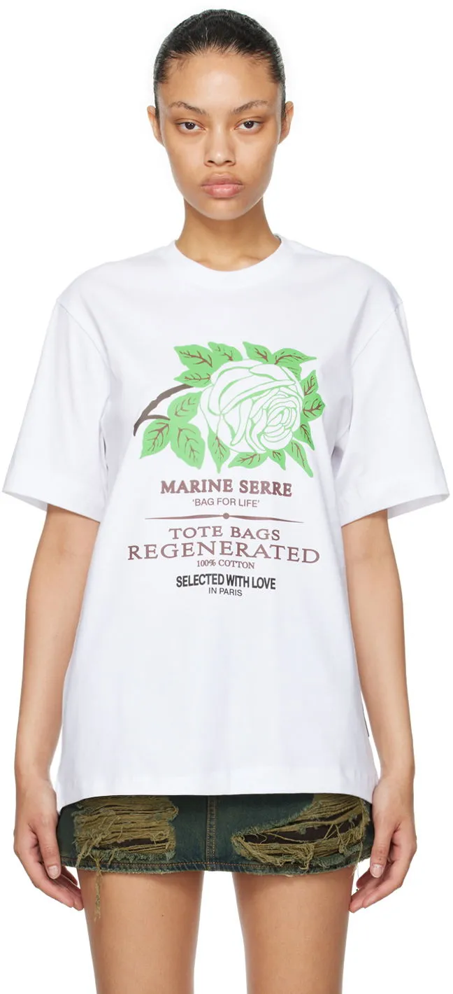 Marine Serre Printed T-Shirt